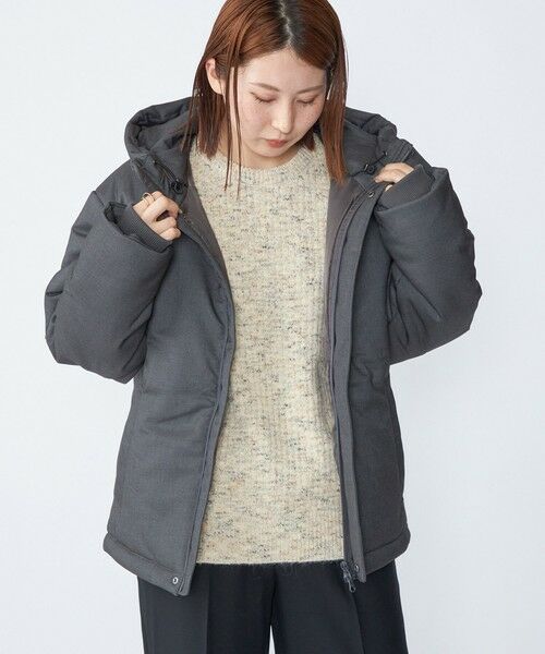 SHIPS / シップス ニット・セーター | 【WEB限定】SHIPS:〈手洗い可能〉カラー ネップ ワッフル クルーネック ニット | 詳細14