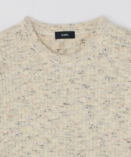 SHIPS / シップス ニット・セーター | 【WEB限定】SHIPS:〈手洗い可能〉カラー ネップ ワッフル クルーネック ニット | 詳細17
