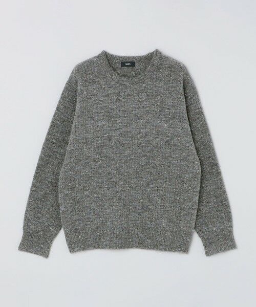 SHIPS / シップス ニット・セーター | 【WEB限定】SHIPS:〈手洗い可能〉カラー ネップ ワッフル クルーネック ニット | 詳細23