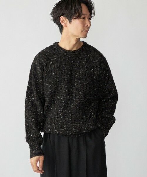 SHIPS / シップス ニット・セーター | 【WEB限定】SHIPS:〈手洗い可能〉カラー ネップ ワッフル クルーネック ニット | 詳細27