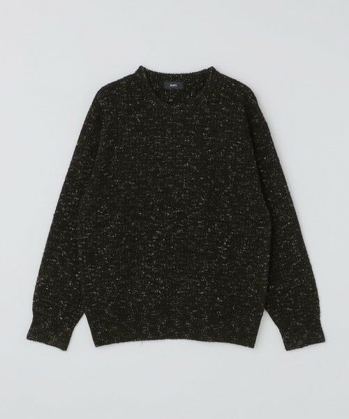 SHIPS / シップス ニット・セーター | 【WEB限定】SHIPS:〈手洗い可能〉カラー ネップ ワッフル クルーネック ニット | 詳細30