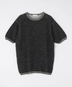 SHIPS / シップス ニット・セーター | 【SHIPS別注】Rencontrant: リネン クルーネック ニットTシャツ