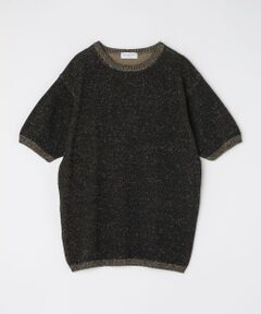SHIPS / シップス ニット・セーター | 【SHIPS別注】Rencontrant: リネン クルーネック ニットTシャツ