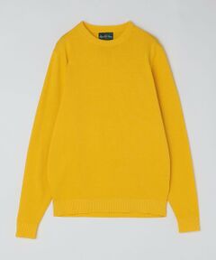 SHIPS / シップス ニット・セーター | ALANPANE: 14ゲージ コットン クルーネック ニット