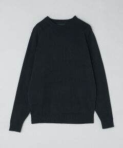 SHIPS / シップス ニット・セーター | ALANPANE: 14ゲージ コットン クルーネック ニット