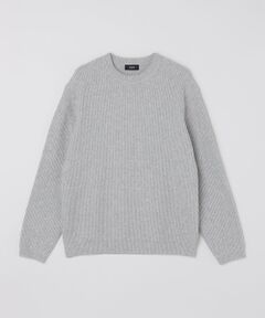 SHIPS / シップス ニット・セーター | SHIPS: 〈手洗い可能〉7ゲージ ブラッシュド クルーネック プルオーバー
