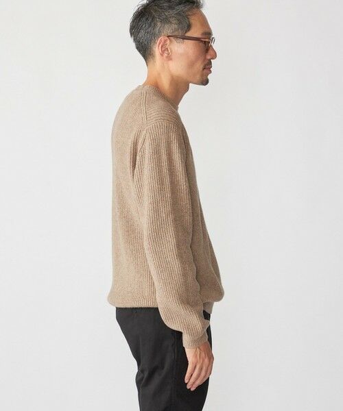 SHIPS / シップス ニット・セーター | SHIPS: 〈手洗い可能〉7ゲージ ブラッシュド クルーネック プルオーバー | 詳細10