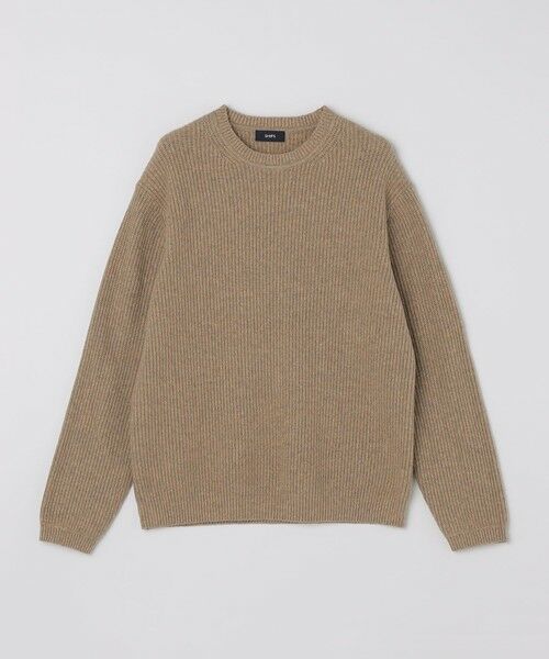 SHIPS / シップス ニット・セーター | SHIPS: 〈手洗い可能〉7ゲージ ブラッシュド クルーネック プルオーバー | 詳細11