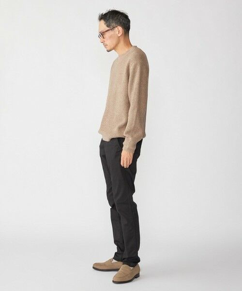SHIPS / シップス ニット・セーター | SHIPS: 〈手洗い可能〉7ゲージ ブラッシュド クルーネック プルオーバー | 詳細4