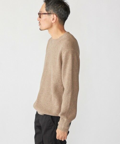 SHIPS / シップス ニット・セーター | SHIPS: 〈手洗い可能〉7ゲージ ブラッシュド クルーネック プルオーバー | 詳細8
