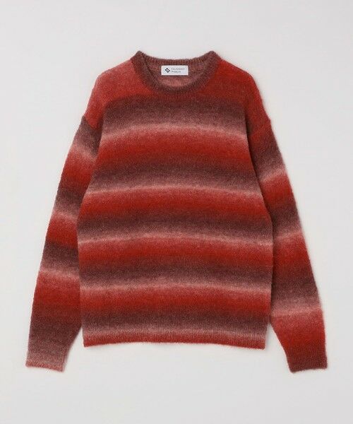 SHIPS / シップス ニット・セーター | City Ambient Products: 〈手洗い可能〉グラデーション オンブレ ボーダー クルーネック ニット | 詳細4