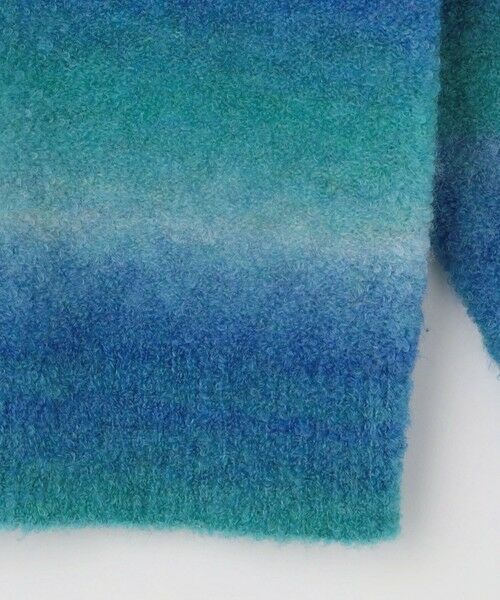 SHIPS / シップス ニット・セーター | City Ambient Products: 〈手洗い可能〉グラデーション オンブレ ボーダー クルーネック ニット | 詳細11