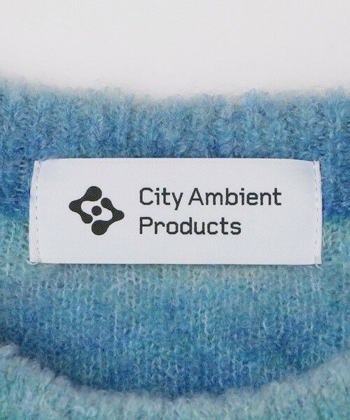 SHIPS / シップス ニット・セーター | City Ambient Products: 〈手洗い可能〉グラデーション オンブレ ボーダー クルーネック ニット | 詳細13
