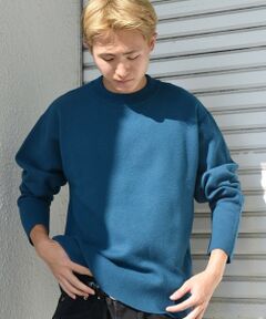 SHIPS / シップス ニット・セーター | City Ambient Products: 〈手洗い可能〉14ゲージ ダブルジャカード モックネック ニット