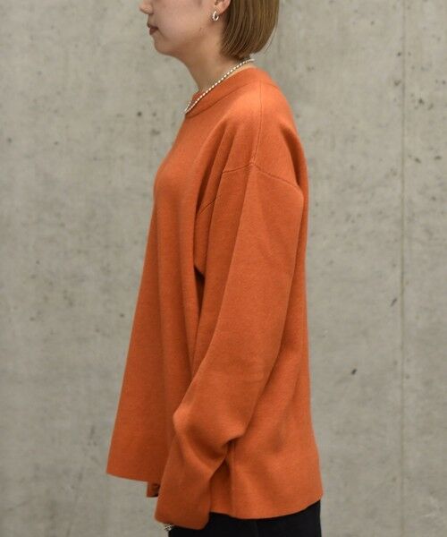 SHIPS / シップス ニット・セーター | City Ambient Products: 〈手洗い可能〉14ゲージ ダブルジャカード モックネック ニット | 詳細7