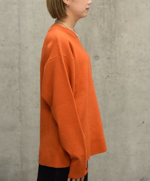 SHIPS / シップス ニット・セーター | City Ambient Products: 〈手洗い可能〉14ゲージ ダブルジャカード モックネック ニット | 詳細9