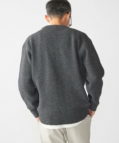 SHIPS / シップス ニット・セーター | 【WEB限定】SHIPS: ビッグシルエット クルーネック レイヤード ニット（ニット+ロンT） | 詳細9