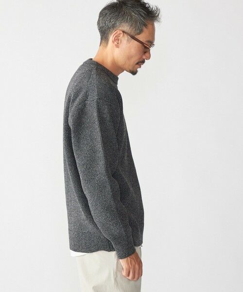 SHIPS / シップス ニット・セーター | 【WEB限定】SHIPS: ビッグシルエット クルーネック レイヤード ニット（ニット+ロンT） | 詳細10