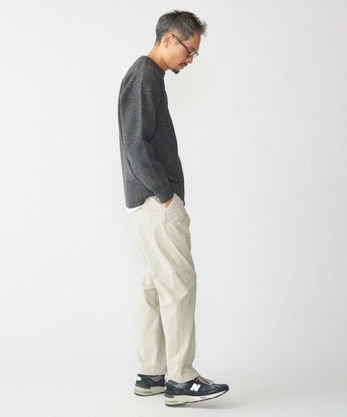 SHIPS / シップス ニット・セーター | 【WEB限定】SHIPS: ビッグシルエット クルーネック レイヤード ニット（ニット+ロンT） | 詳細5