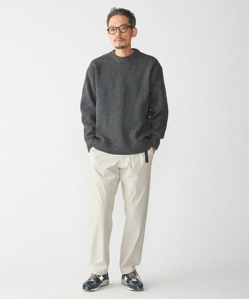 SHIPS / シップス ニット・セーター | 【WEB限定】SHIPS: ビッグシルエット クルーネック レイヤード ニット（ニット+ロンT） | 詳細6