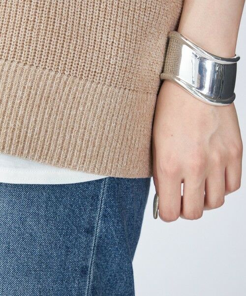 SHIPS / シップス ニット・セーター | 【WEB限定】SHIPS: ビッグシルエット クルーネック レイヤード ニット（ニット+ロンT） | 詳細16