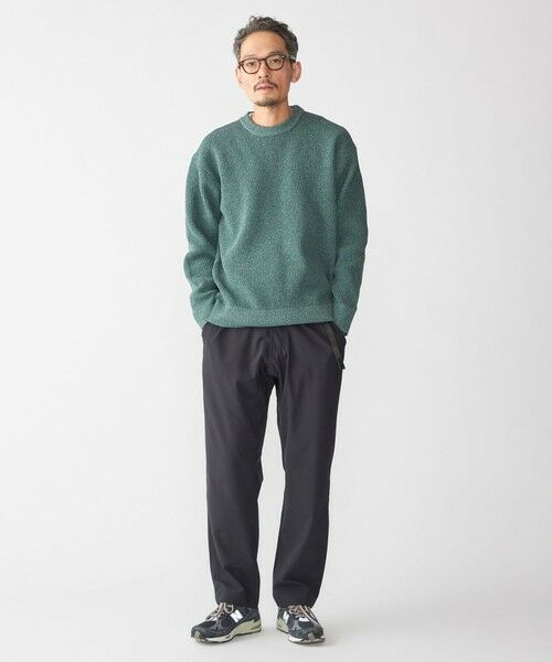 SHIPS / シップス ニット・セーター | 【WEB限定】SHIPS: ビッグシルエット クルーネック レイヤード ニット（ニット+ロンT） | 詳細28