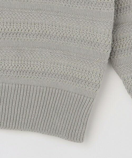 SHIPS / シップス ニット・セーター | City Ambient Products: 〈手洗い可能〉7ゲージ ランダム ボーダー クルーネック ニット | 詳細7