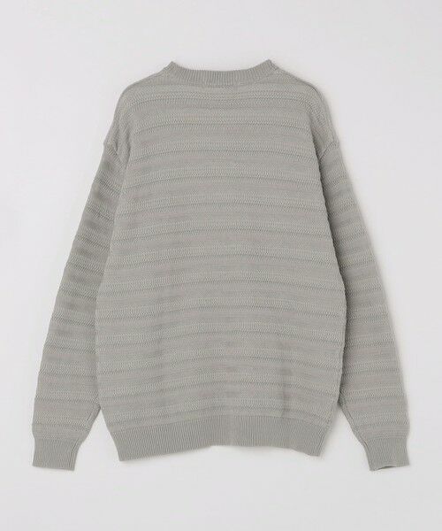 SHIPS / シップス ニット・セーター | City Ambient Products: 〈手洗い可能〉7ゲージ ランダム ボーダー クルーネック ニット | 詳細9