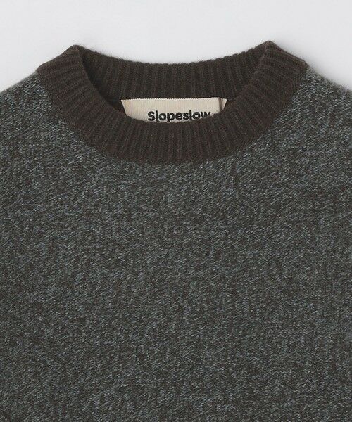 SHIPS / シップス ニット・セーター | Slopeslow: TRICOLOR CREW NECK SWEATER | 詳細2