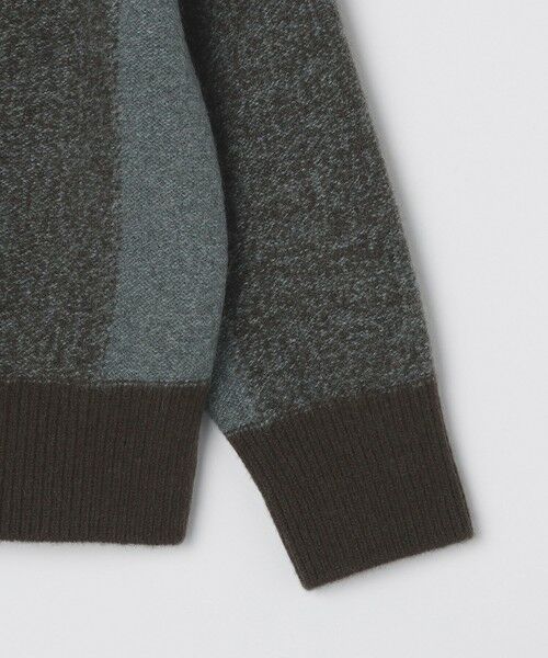 SHIPS / シップス ニット・セーター | Slopeslow: TRICOLOR CREW NECK SWEATER | 詳細4