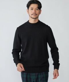 SHIPS / シップス ニット・セーター | 【SHIPS別注】PIACENZA: ウール ミドルゲージ モックネック ニット