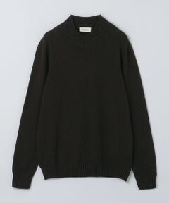SHIPS / シップス ニット・セーター | 【SHIPS別注】PIACENZA: ウール ミドルゲージ モックネック ニット