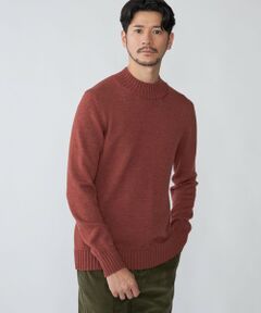 SHIPS / シップス ニット・セーター | 【SHIPS別注】PIACENZA: ウール ミドルゲージ モックネック ニット