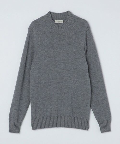 SHIPS / シップス ニット・セーター | 【SHIPS別注】PIACENZA: ウール ミドルゲージ モックネック ニット | 詳細13