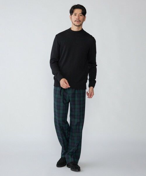 SHIPS / シップス ニット・セーター | 【SHIPS別注】PIACENZA: ウール ミドルゲージ モックネック ニット | 詳細16