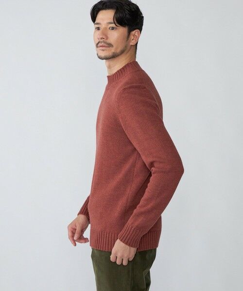 SHIPS / シップス ニット・セーター | 【SHIPS別注】PIACENZA: ウール ミドルゲージ モックネック ニット | 詳細28