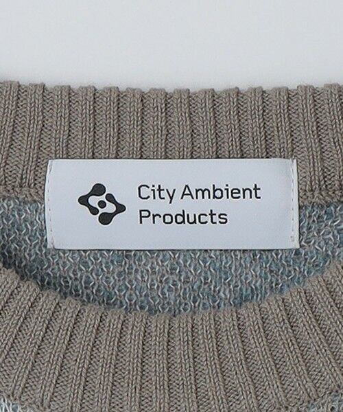 SHIPS / シップス ニット・セーター | City Ambient Products: シャギー ジャカード クルーネック ニット | 詳細4