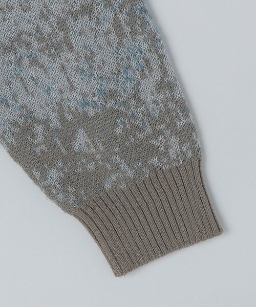 SHIPS / シップス ニット・セーター | City Ambient Products: シャギー ジャカード クルーネック ニット | 詳細2