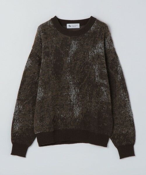 SHIPS / シップス ニット・セーター | City Ambient Products: シャギー ジャカード クルーネック ニット | 詳細9
