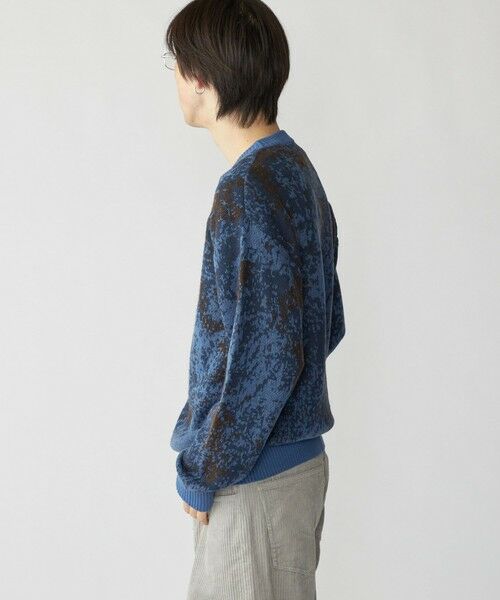 SHIPS / シップス ニット・セーター | City Ambient Products: シャギー ジャカード クルーネック ニット | 詳細12