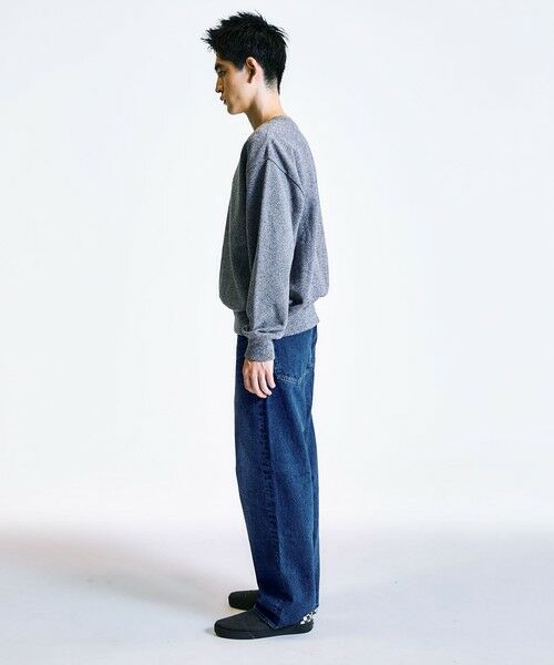 SHIPS / シップス ニット・セーター | 【City Ambient Products別注】crepuscule: LIGHT MOSS STITCH Vネックニット | 詳細2