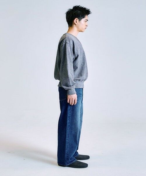 SHIPS / シップス ニット・セーター | 【City Ambient Products別注】crepuscule: LIGHT MOSS STITCH Vネックニット | 詳細4