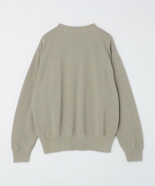 SHIPS / シップス ニット・セーター | 【City Ambient Products別注】crepuscule: LIGHT MOSS STITCH Vネックニット | 詳細14