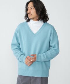 SHIPS / シップス ニット・セーター | SHIPS:〈手洗い可能〉ソフト ウール Vネック ニット（アンサンブル対応）