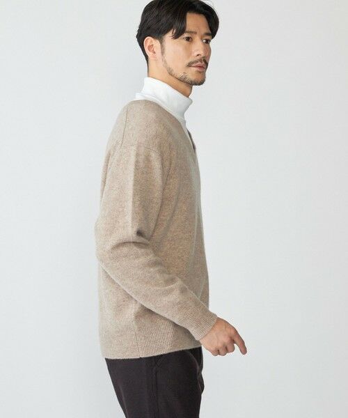 SHIPS / シップス ニット・セーター | SHIPS:〈手洗い可能〉ソフト ウール Vネック ニット（アンサンブル対応） | 詳細9