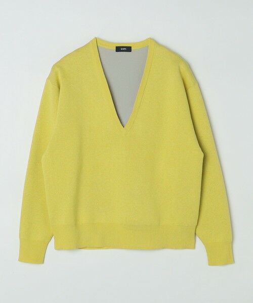 SHIPS / シップス ニット・セーター | SHIPS: ダブルフェイス コットンカシミヤ Vネック 長袖 ニット | 詳細22