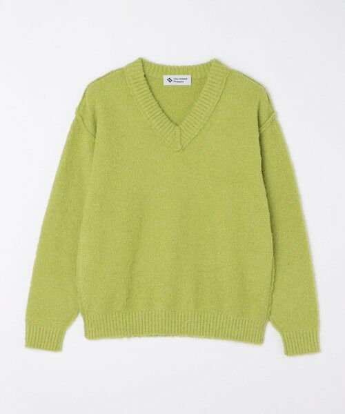 SHIPS / シップス ニット・セーター | City Ambient Products:〈手洗い可能〉ループヤーン ワイドリブ Vネック ニット | 詳細29