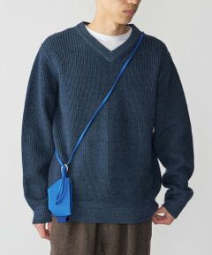 SHIPS / シップス ニット・セーター | SHIPS: ウール ガーメントダイ Vネック ニット