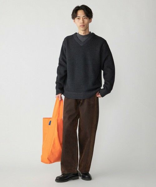 SHIPS / シップス ニット・セーター | SHIPS: ウール ガーメントダイ Vネック ニット | 詳細1