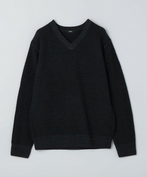 SHIPS / シップス ニット・セーター | SHIPS: ウール ガーメントダイ Vネック ニット | 詳細3